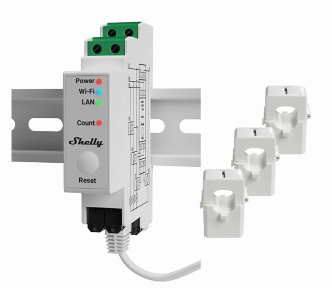 DRMS power-monitor device — front view